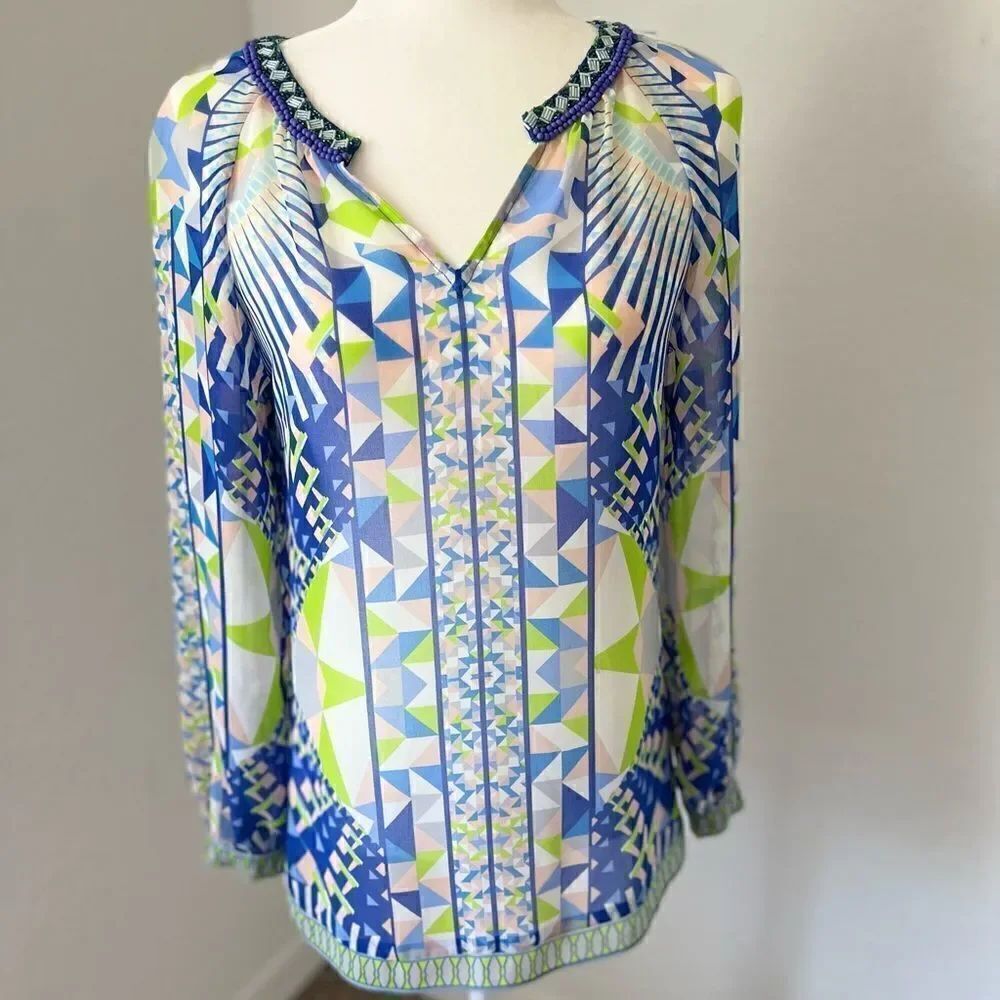 Hale Bob Beaded top